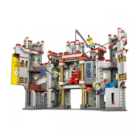 Mega Bloks ILLUMINATION ENTERTAINMENT minions Castle... manual Mega Bloks ILLUMINATION ENTERTAINMENT minions Castle... manual