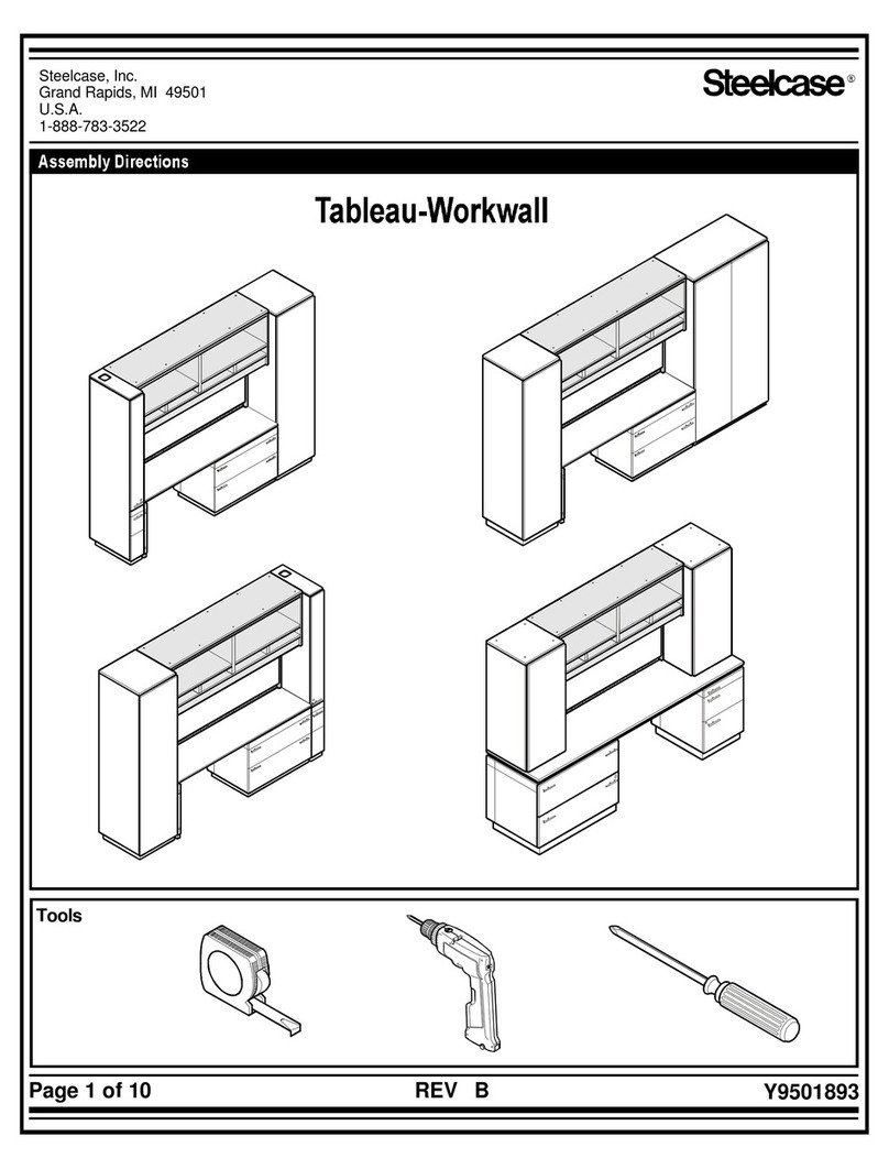 Steelcase Tableau Assembly Directions