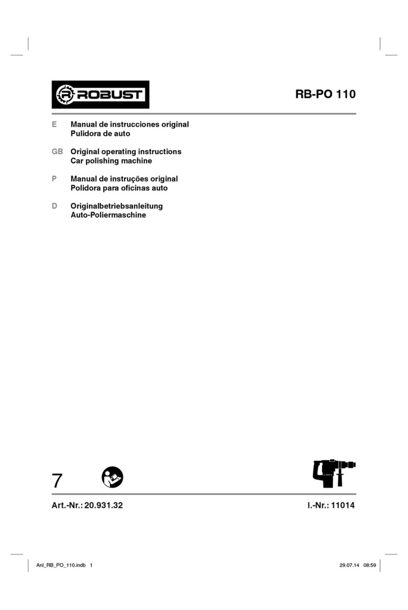 Robust RB-PO 110 Original operating instructions