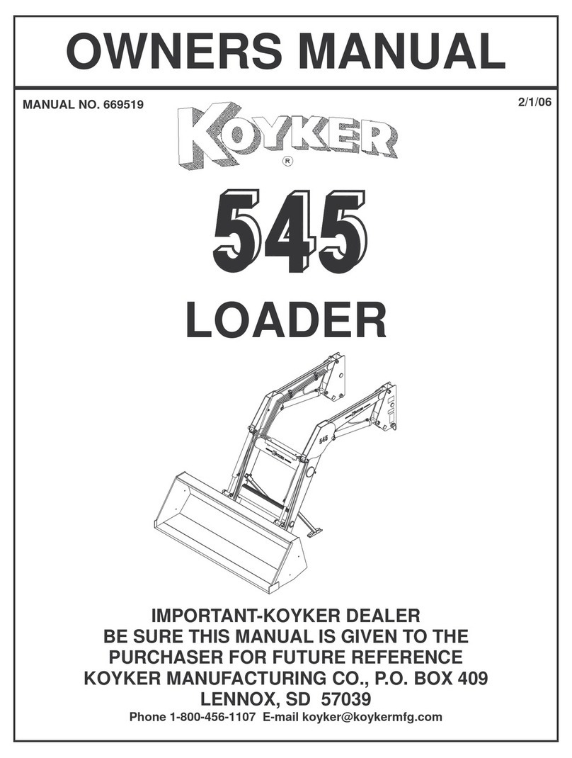 Koyker 545 owner's manual