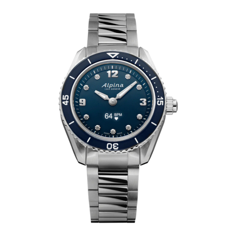 Alpina ALPINER X COMTESSE glacier user manual