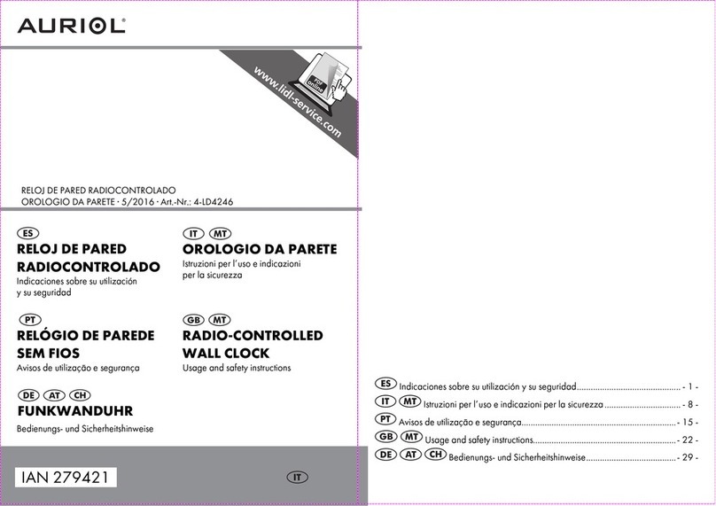 Auriol 4-LD4246 Usage and safety instructions
