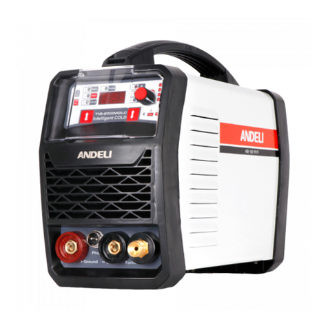 ANDELI TIG-250MGLC user manual
