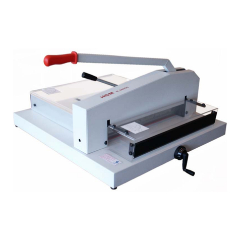 HSM R 48000 operating instructions
