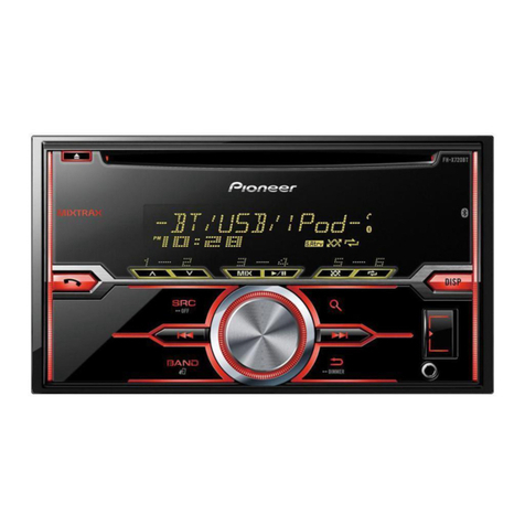 Pioneer FH-X720BT User manual