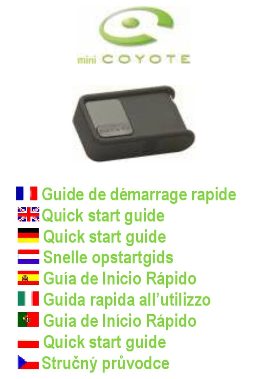 Coyote Coyote Mini quick start guide