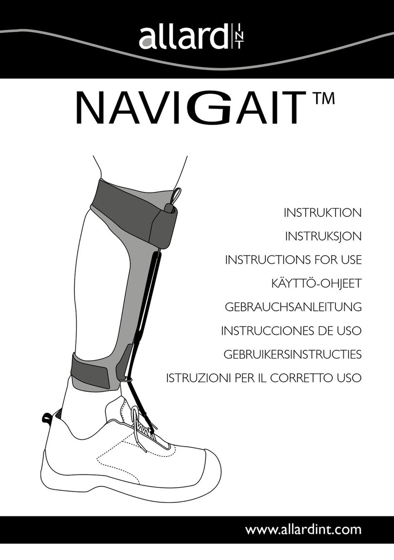 Allard NAVIGAIT Instructions for use