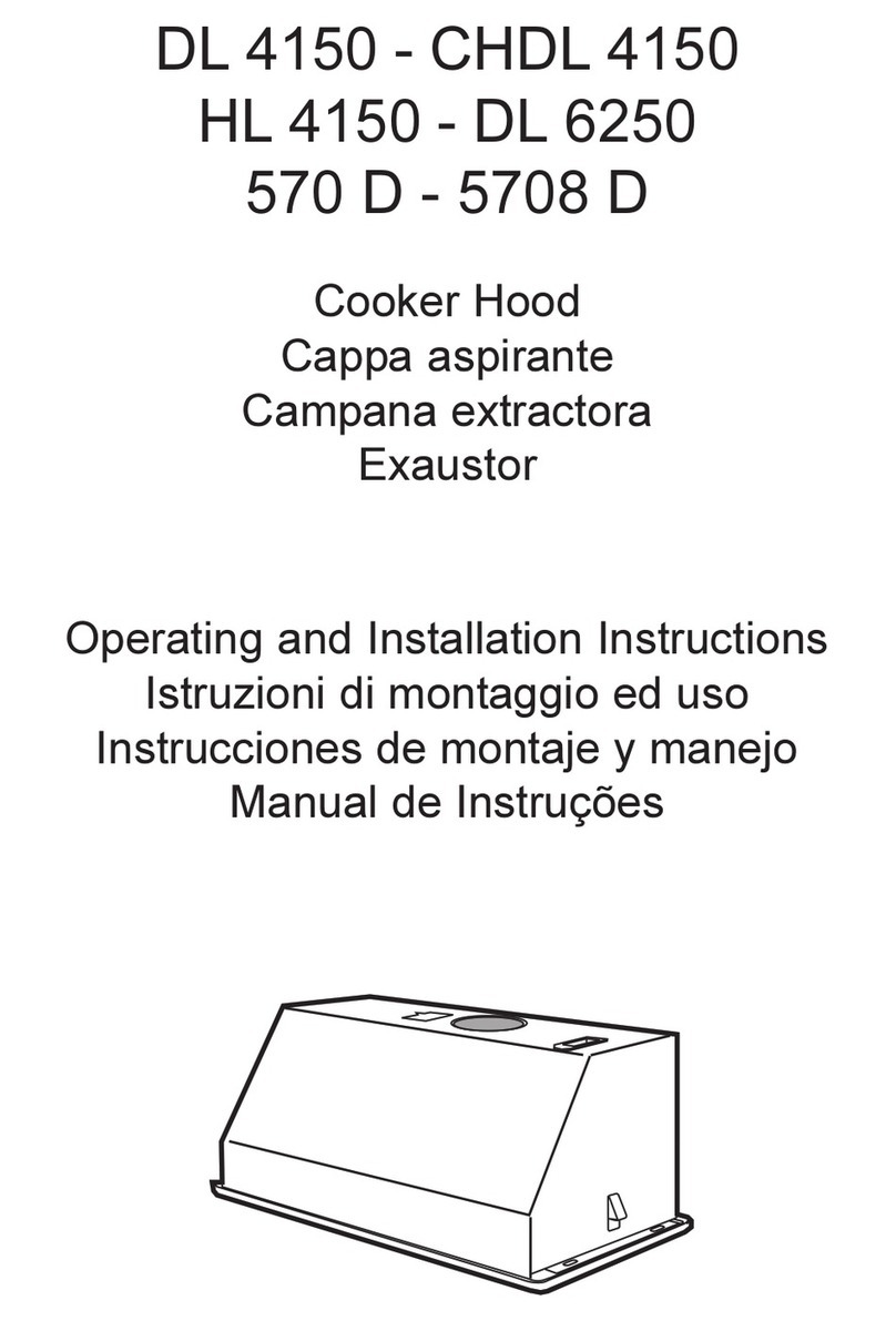 AEG DL 4150 Operating and installation instructions
