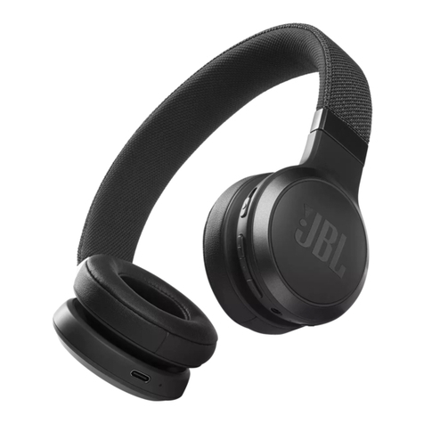 JBL LIVE460NC quick start guide