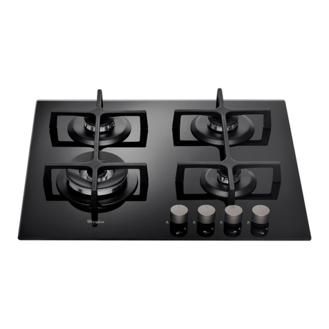 Whirlpool GOA 6423NB instruction manual