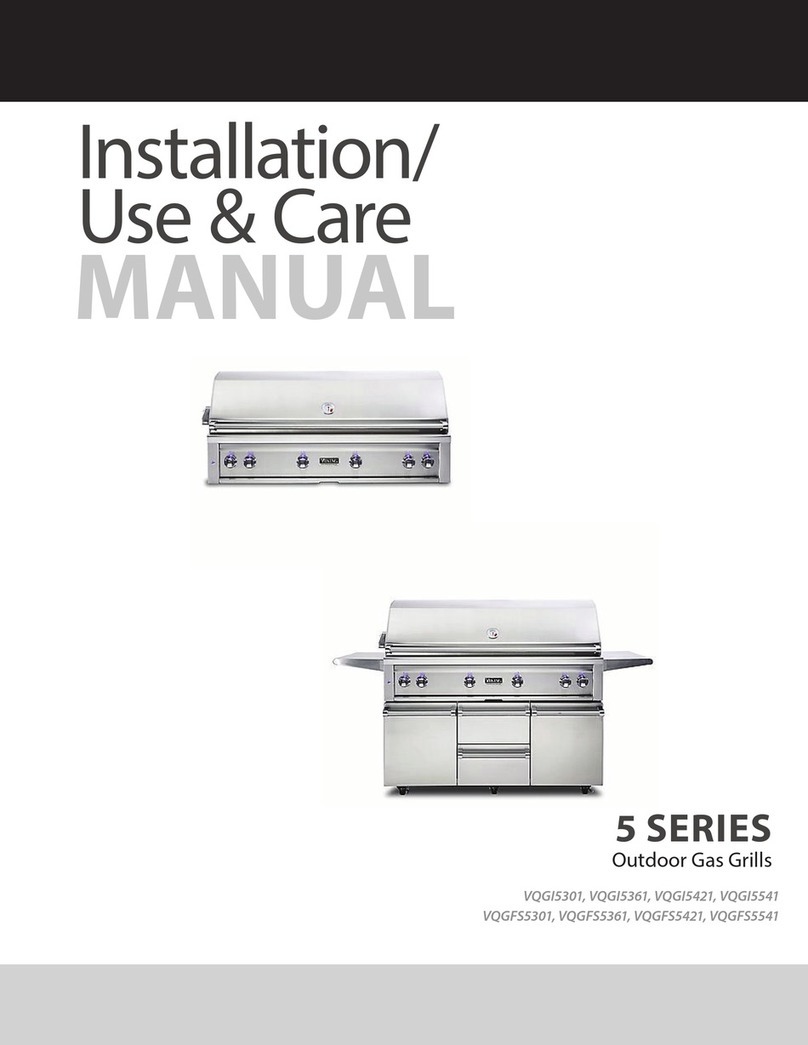 Viking Range 5 Series VGC Instructions for use