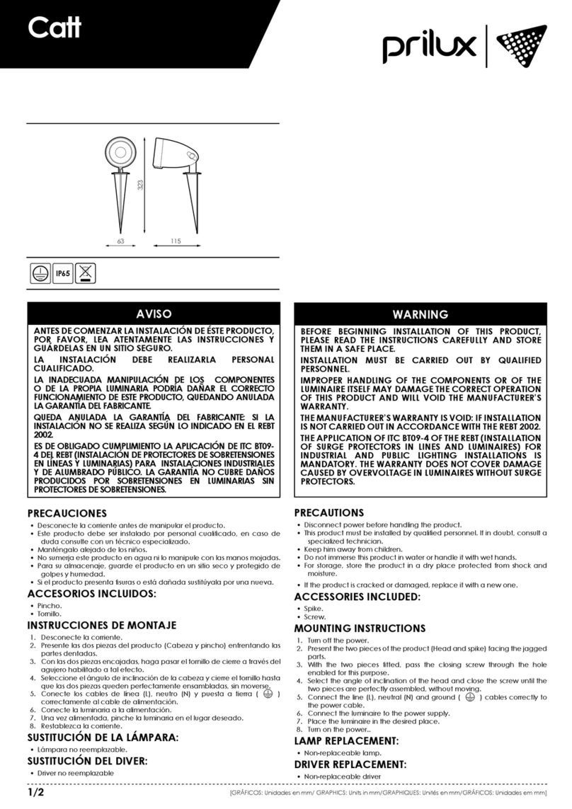 Prilux Catt User manual