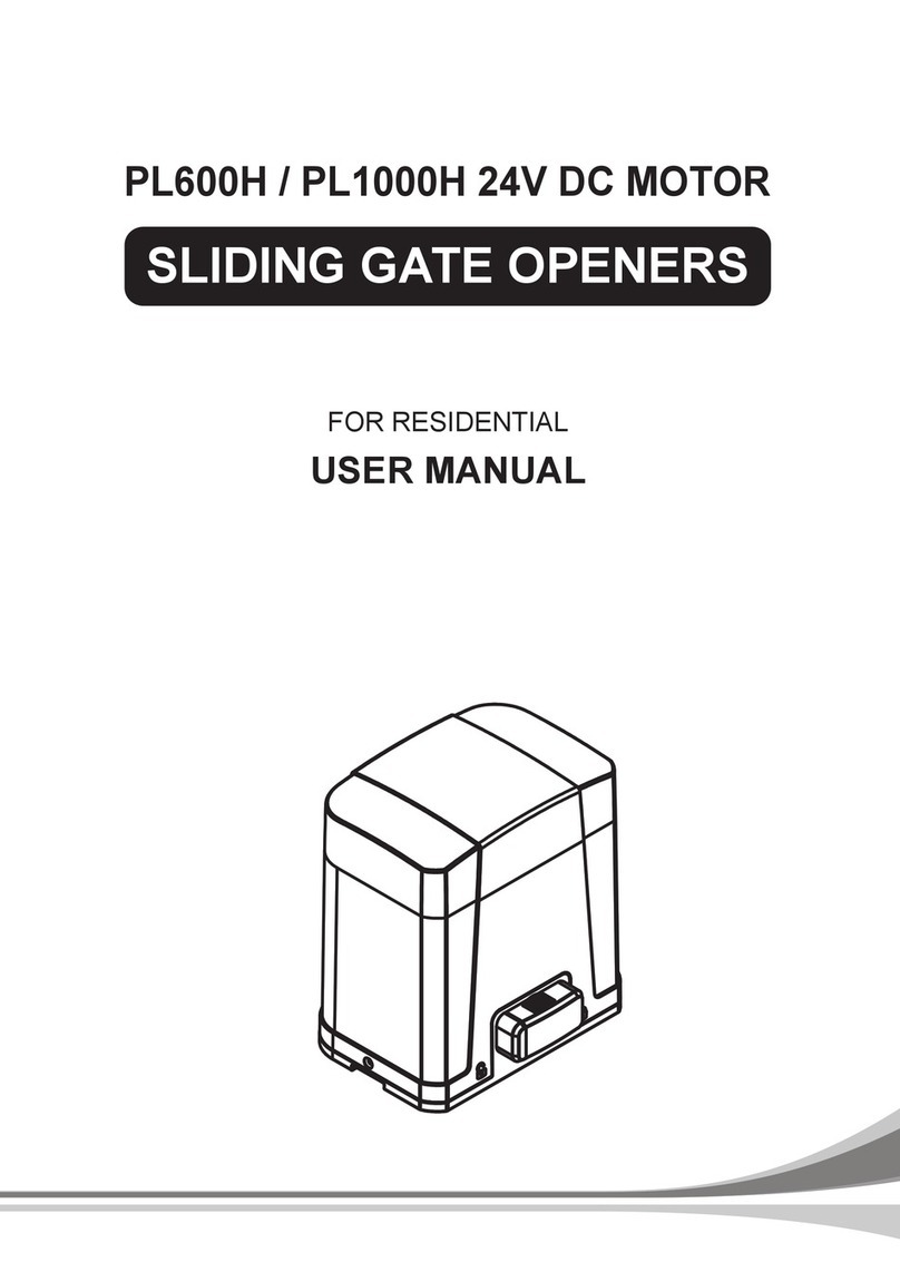 Timotion PL600H User manual