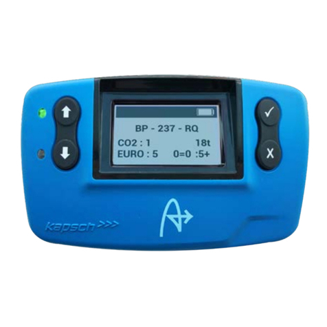 KAPSCH TS3290 user guide
