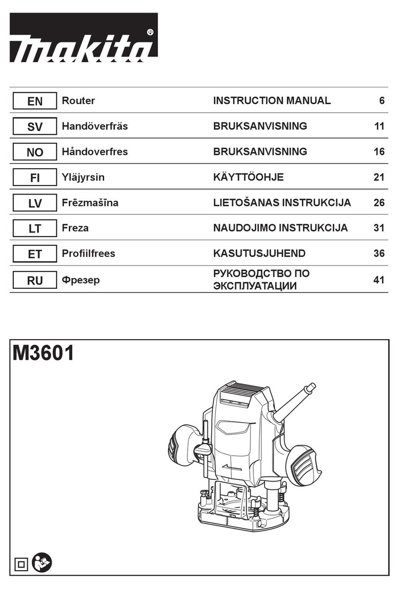 Makita M3601 instruction manual