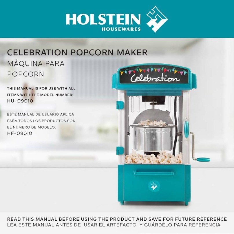 Holstein Housewares HU-09010 User manual