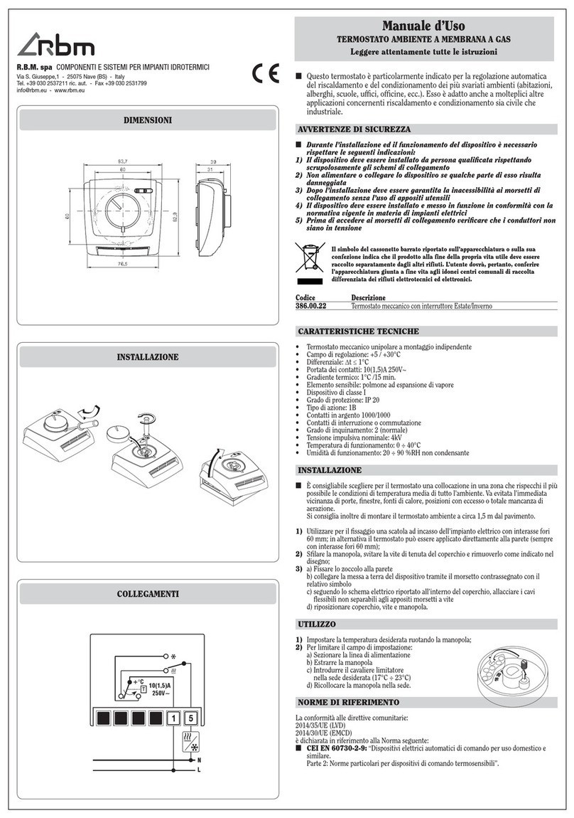 RBM 386.00.22 User manual