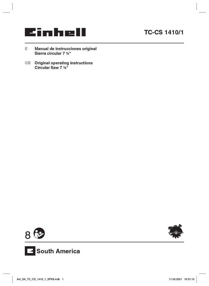 EINHELL TC-CS 1410/1 User manual