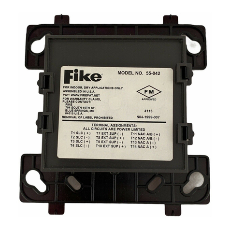 Fike 55-042 User manual