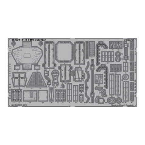 Eduard F-111D/E exterior User manual