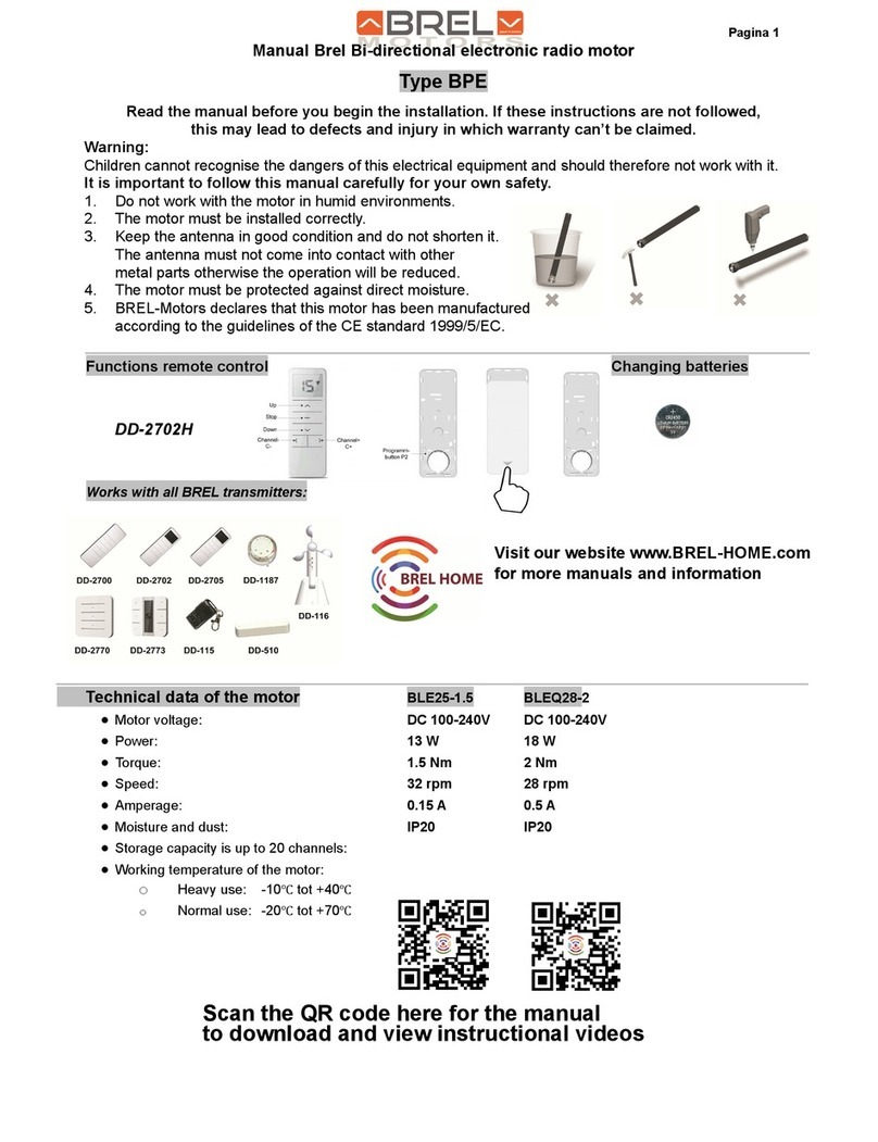 BREL BPE User manual