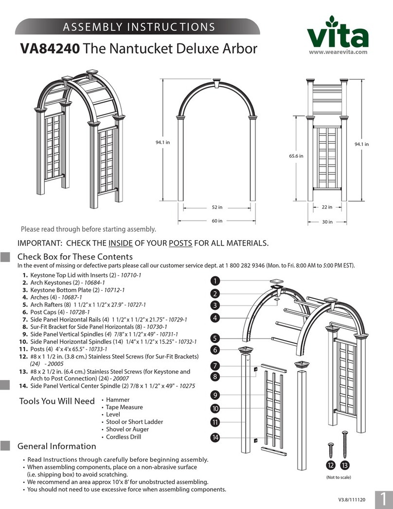 vita The Nantucket Deluxe User manual vita The Nantucket Deluxe User manual