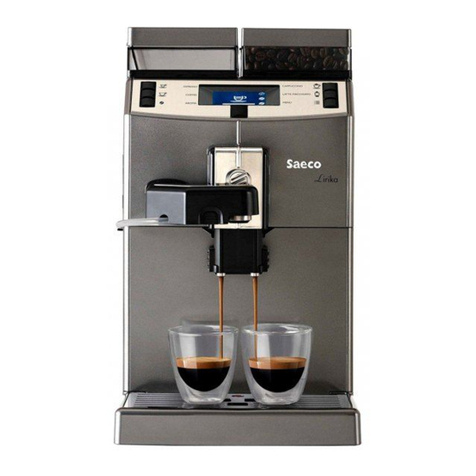 Saeco Lirika SUP041EU User manual
