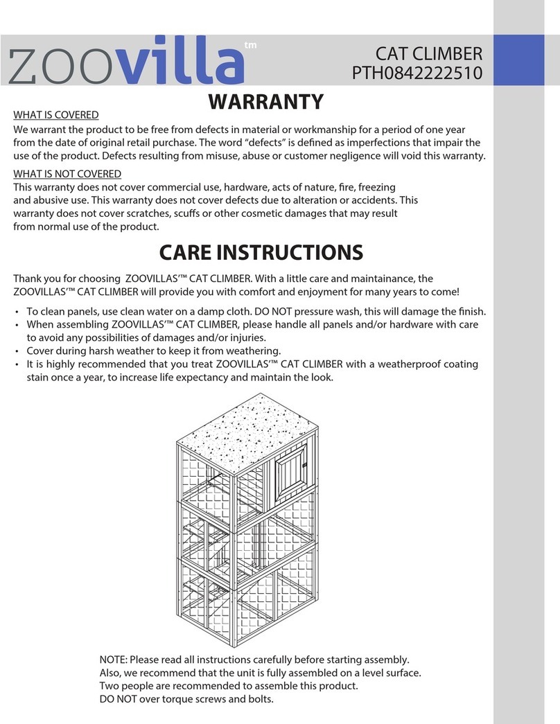 Zoovilla PTH0842222510 User manual Zoovilla PTH0842222510 User manual