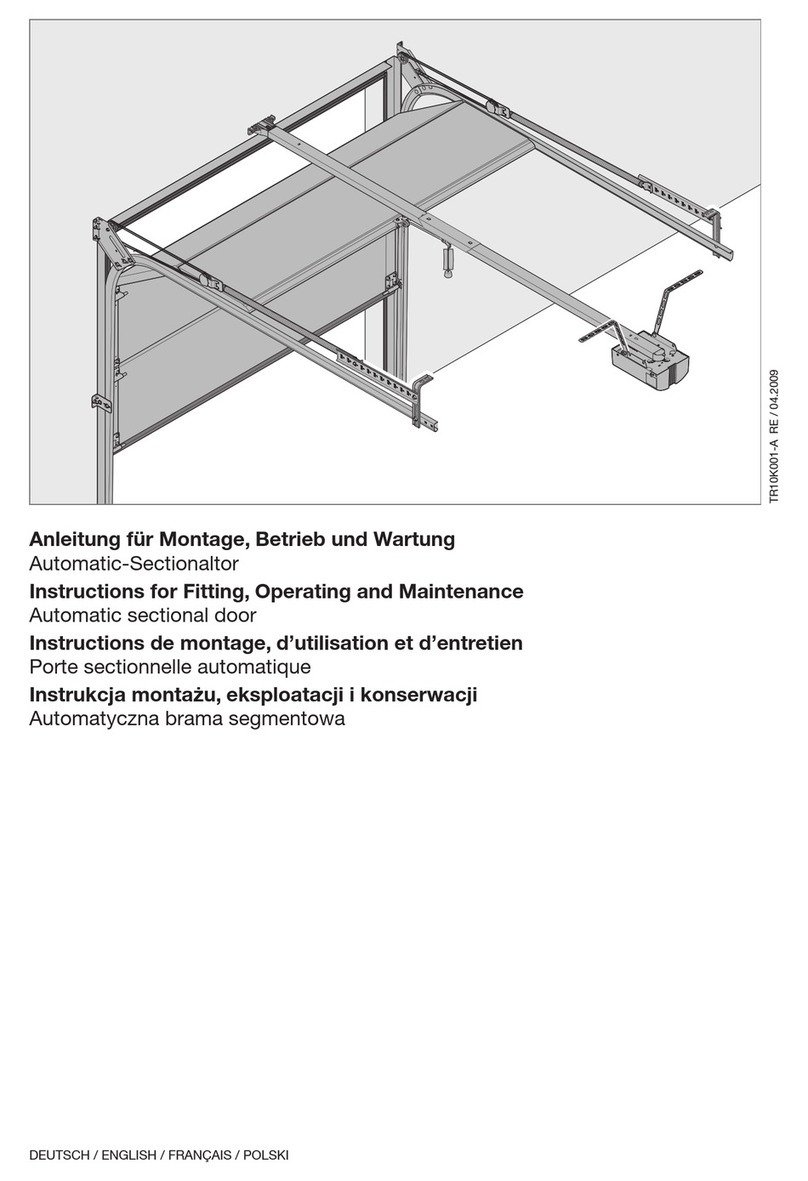 AGS D-PL Instructions for fitting, operating and maintenance