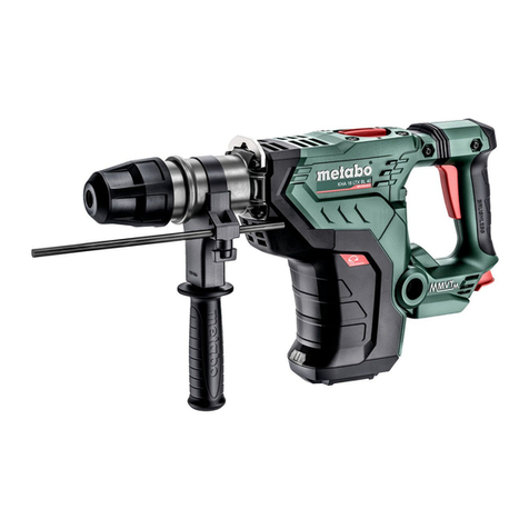 Metabo KHA 18 LTX BL 40 User manual