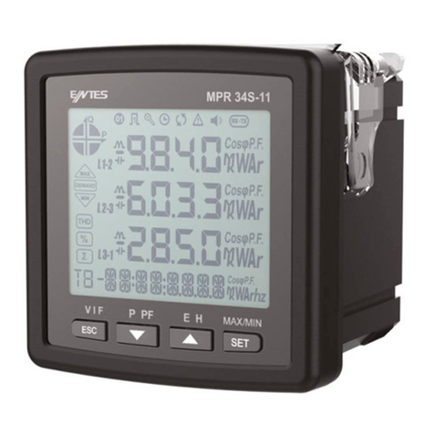 Entes MPR-3 Series user manual