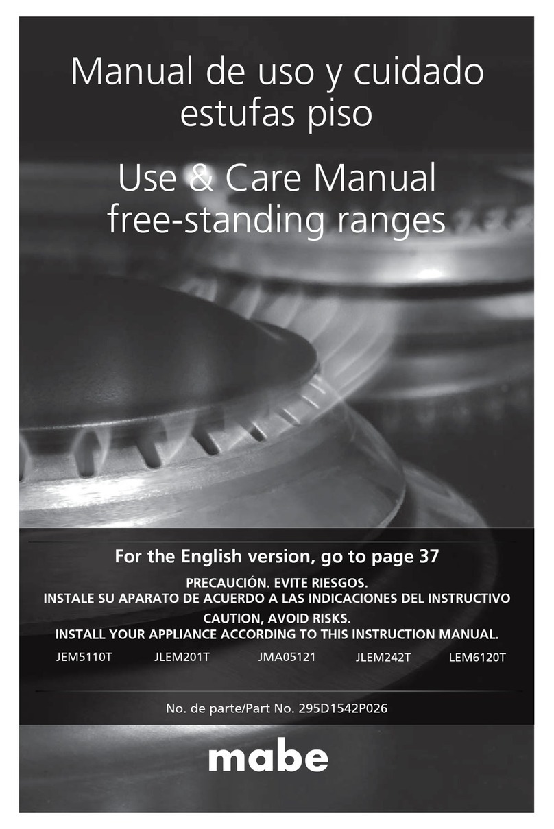 mabe JEM5110T User manual