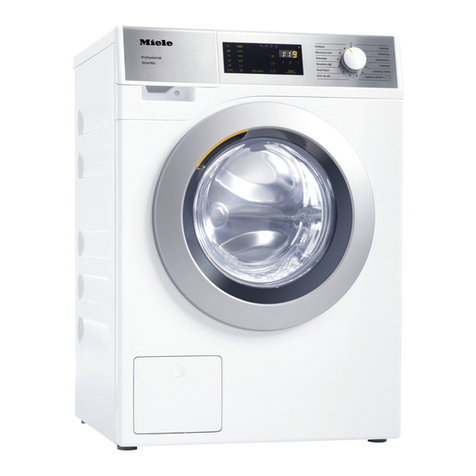 Miele PWM 300 SmartBiz Operating and installation instructions