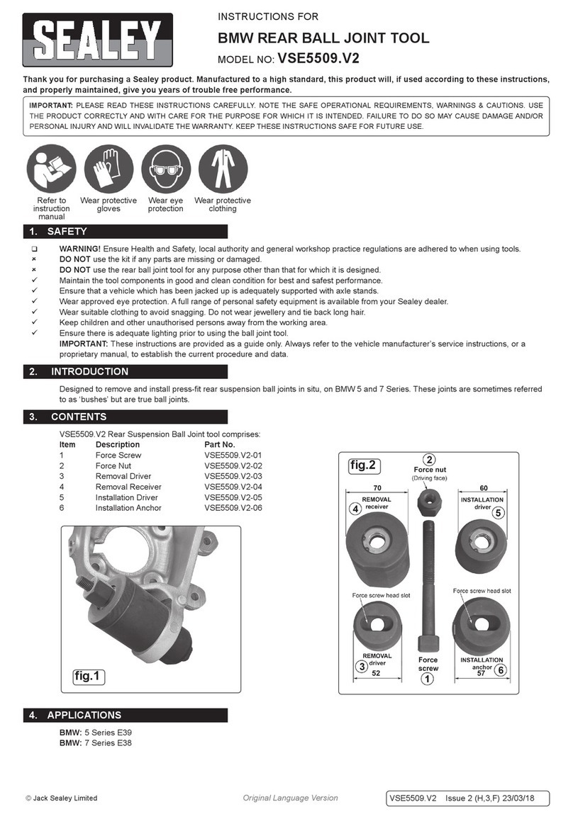 Sealey VSE5509.V2 User manual Sealey VSE5509.V2 User manual