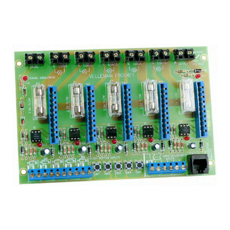 Velleman K8006 User manual