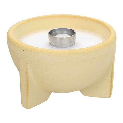 DENK WAXBURNER Instructions for use