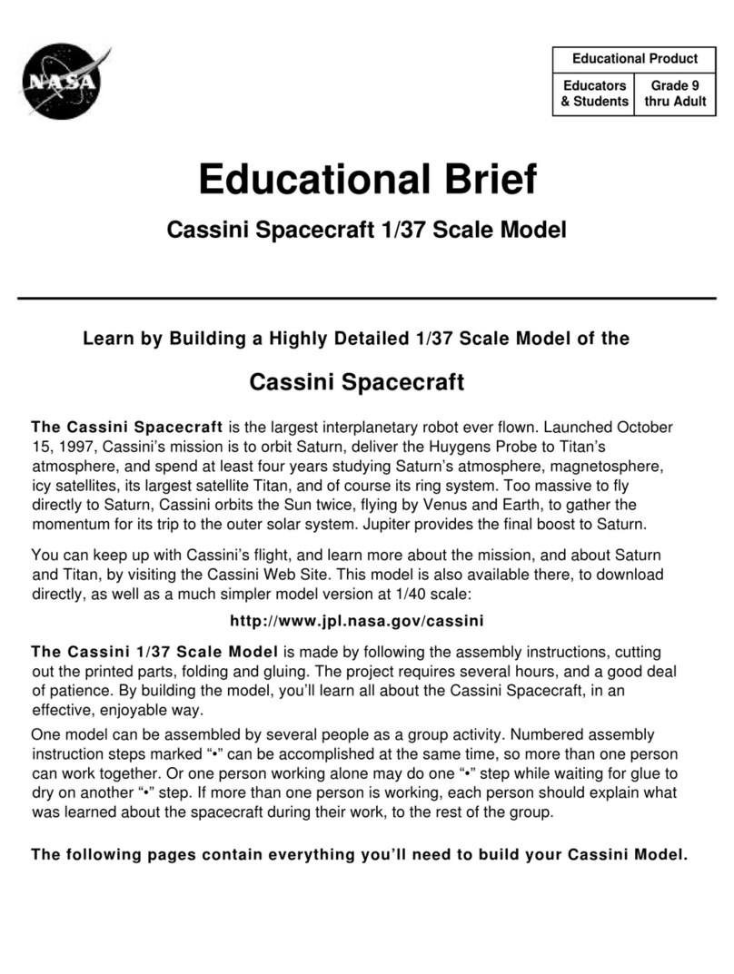 Nasaco Cassini 1/37 User manual
