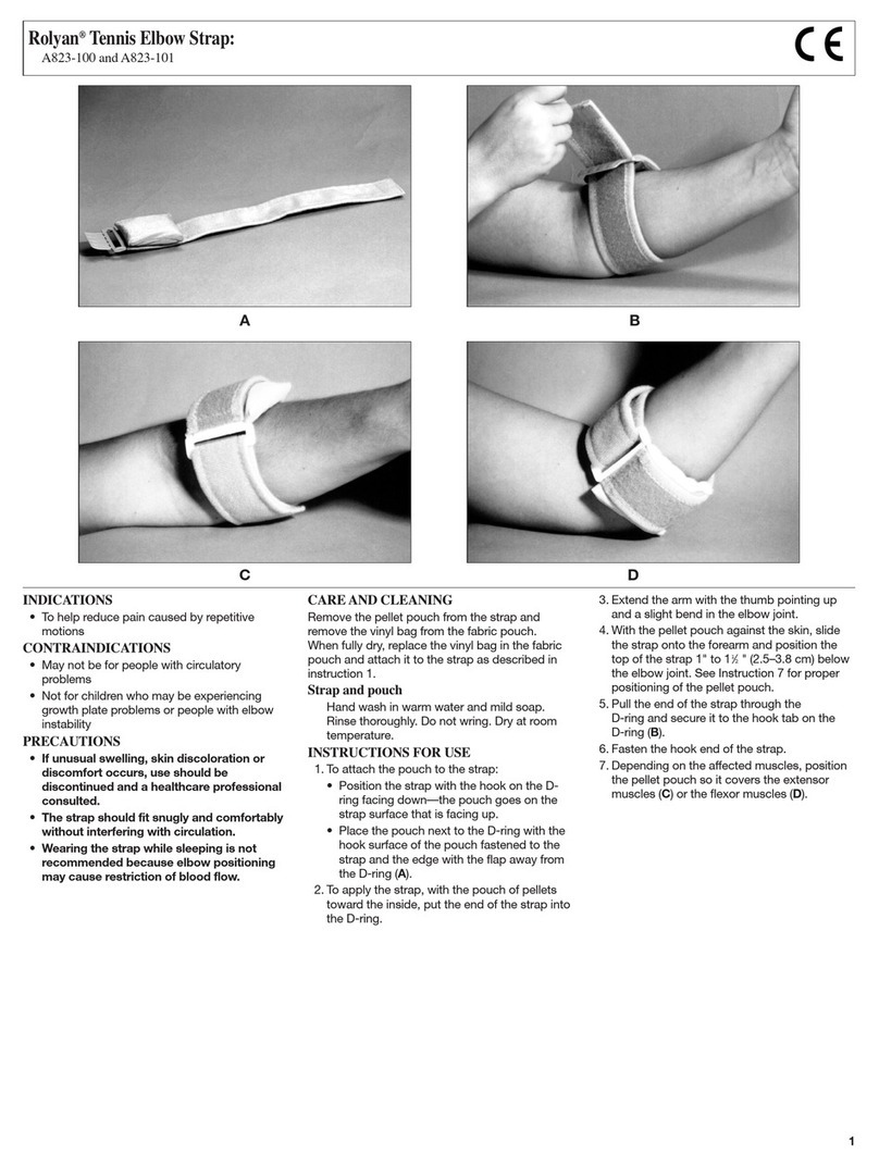 Rolyan A823-100 quick start guide