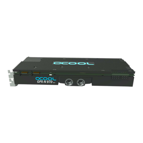 Alphacool NexXxoS GPX-N 970 M03 User manual