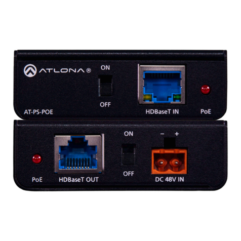 Panduit ATLONA AT-PS-POE quick start guide