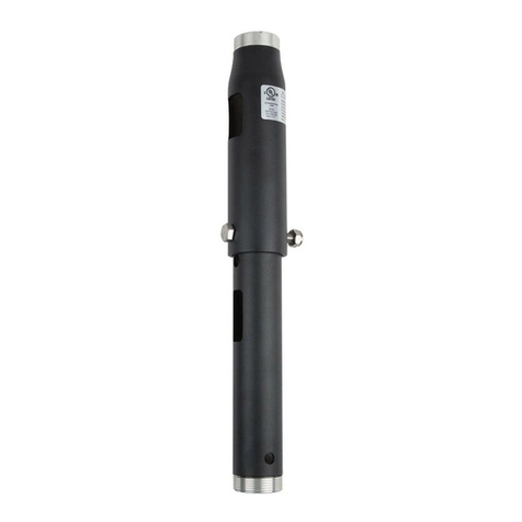 SunBriteTV SB-POLE-A-S-BL Installation