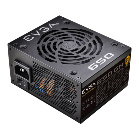 EVGA SUPERNOVA GM Series user manual