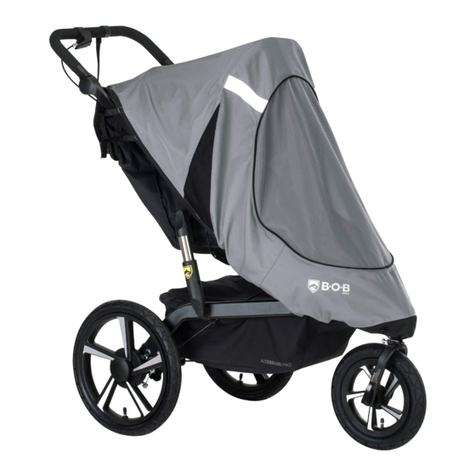 Britax BOB Gear SUN SHIELD instructions
