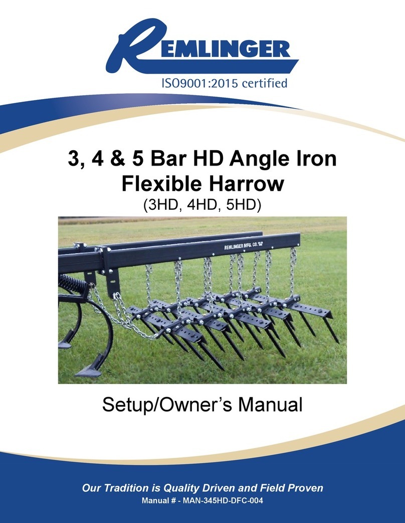 Remlinger 3HD Setup/Owner's Manual
