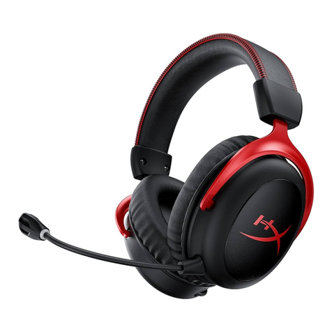 HyperX cloud ii User manual HyperX cloud ii User manual
