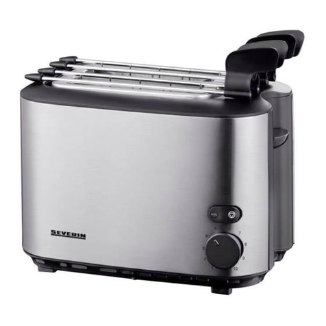SEVERIN AT 2516 - GRILLE-PAIN User manual