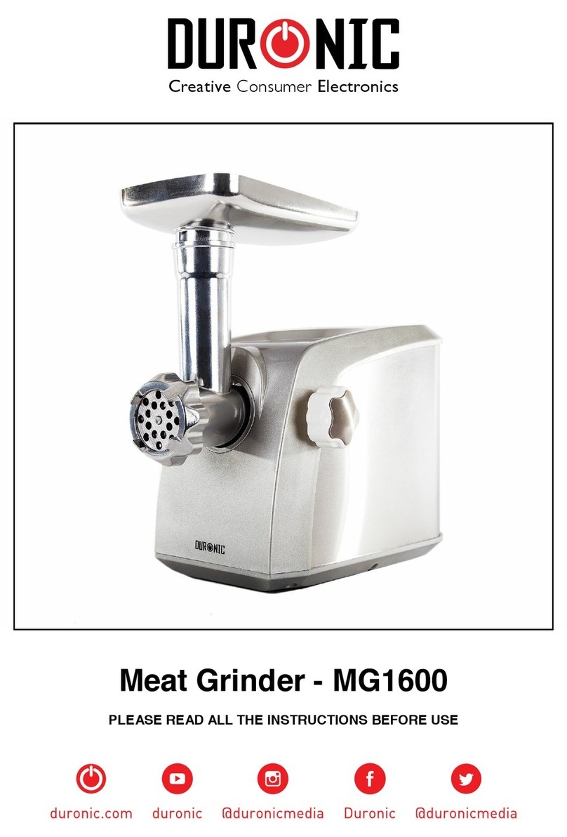 Duronic MG1600 manual