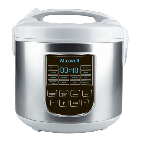 Maxwell MW-3808 ST User manual