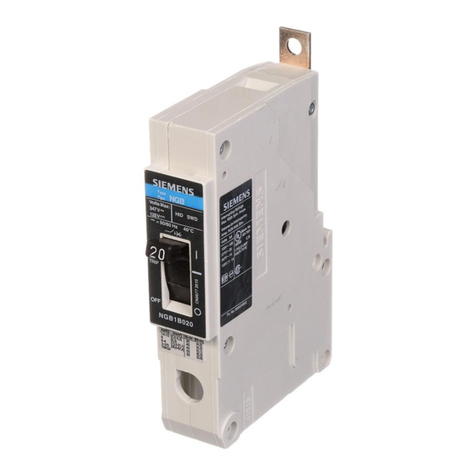 Siemens NGB1 Series User manual