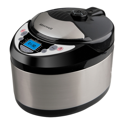 Maxwell MW-3803 BK User manual
